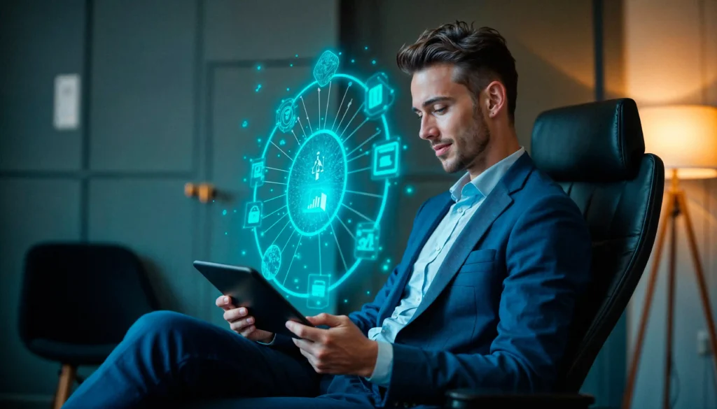 Buyer’s Advantage in the Housing Market 2026 - Man's using Tab